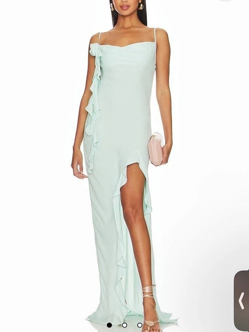 AFRM x Revolve Rizzo Maxi Dress Rizzo Maxi Dress Women's Sage Green